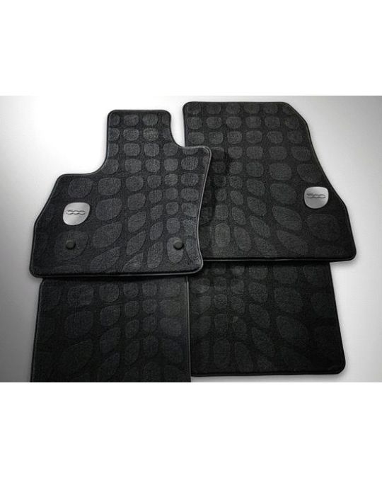 Mopar Carpet Mats Black Stitching