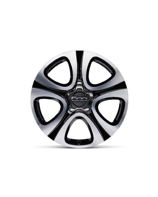 Mopar Wheel - 18" Alloy Black Diamond-Cut Finish