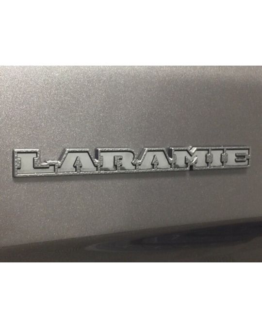 Mopar Emblem Blacked Out Tailgate Badge Laramie