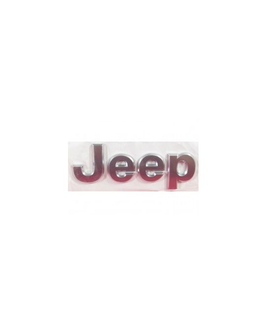 Mopar "Jeep" Fender Emblem Silver