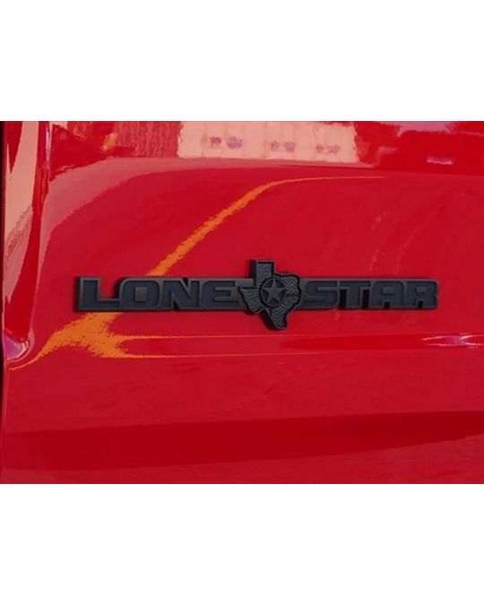Mopar Tailgate Emblem Lone Star Black