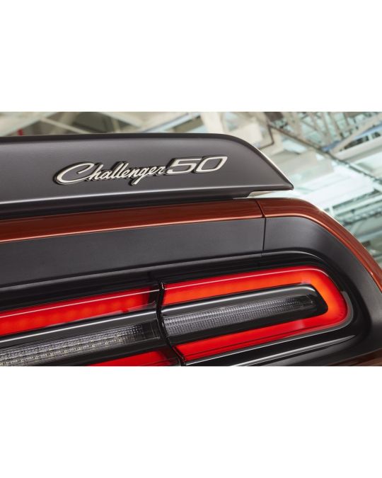 Mopar 50th Anniversary Edition "Challenger 50" Rear Spoiler Emblem