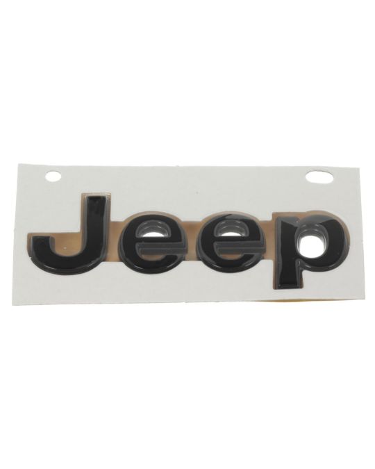 Mopar Gloss Black Altitude "Jeep" Hood Emblem