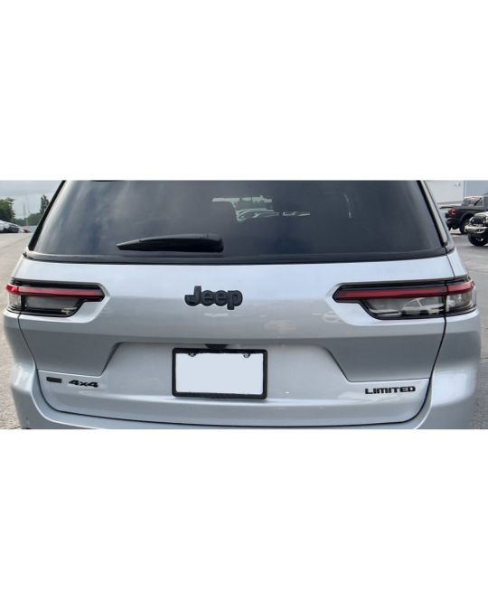 Mopar Jeep Altitude Gloss Black Liftgate Emblem For Two Row