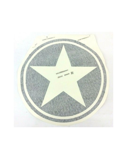 Mopar Circle Star Hood Decal