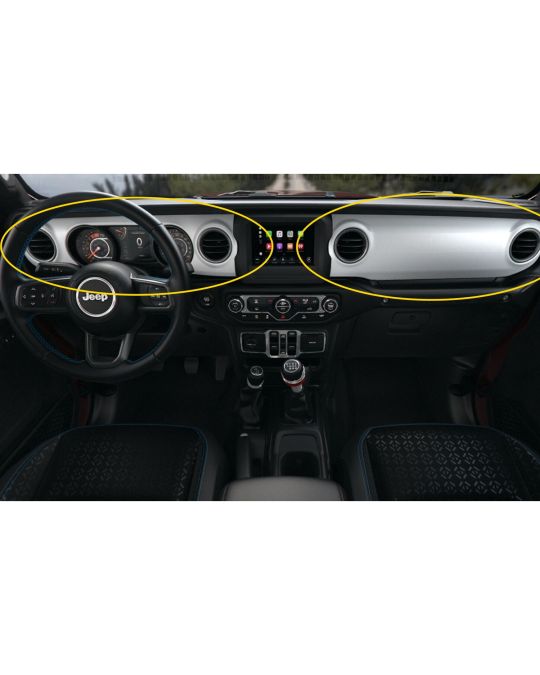 Mopar Dashboard Panel Trim Kit Ceramic White