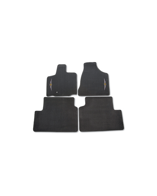 Mopar Floor Mats Carpeted First & Second Row Medium Slate Gray