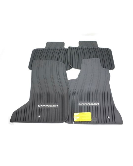 Mopar Rubber Mats W/ Charger Logo AWD