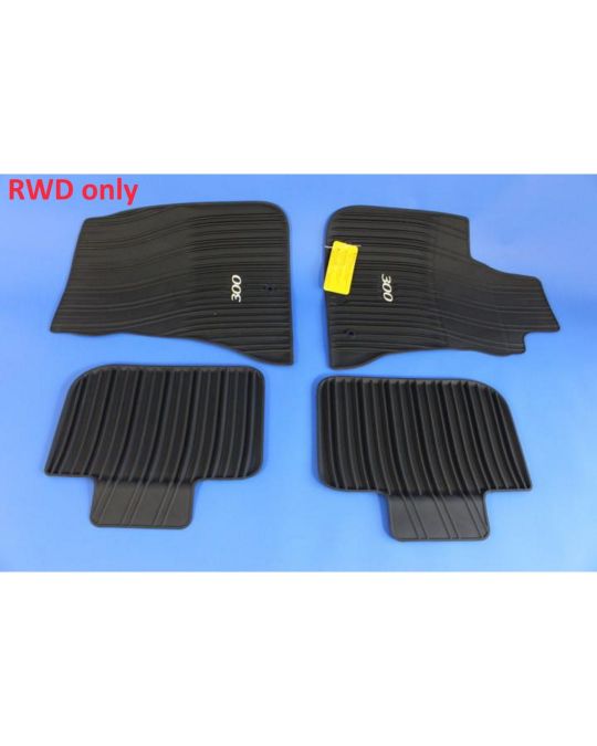 Mopar Rubber Mats RWD