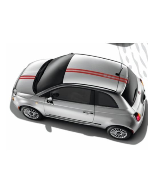 Mopar Decal Kit Top Stripes Red