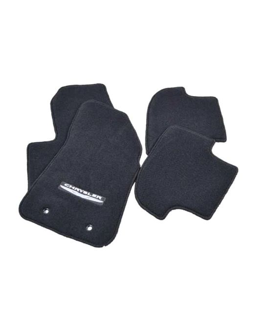 Mopar Floor Mats Carpeted Black Convertible
