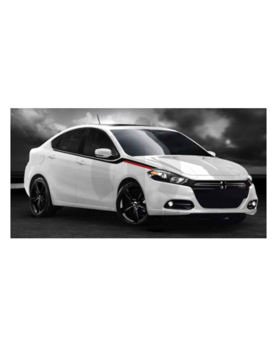 Mopar Decal Kit Front Upper Fender & Beltline