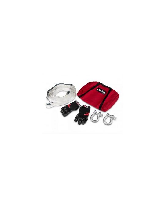 Mopar Off Road Trail Rated Winch Safety Kit With Jeep Logo