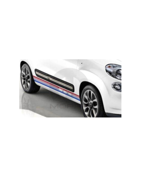 Mopar Decal - Lower Body Side - Red / White / Blue