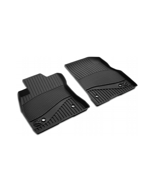 Mopar Rubber Mats Front Row W/ Logo