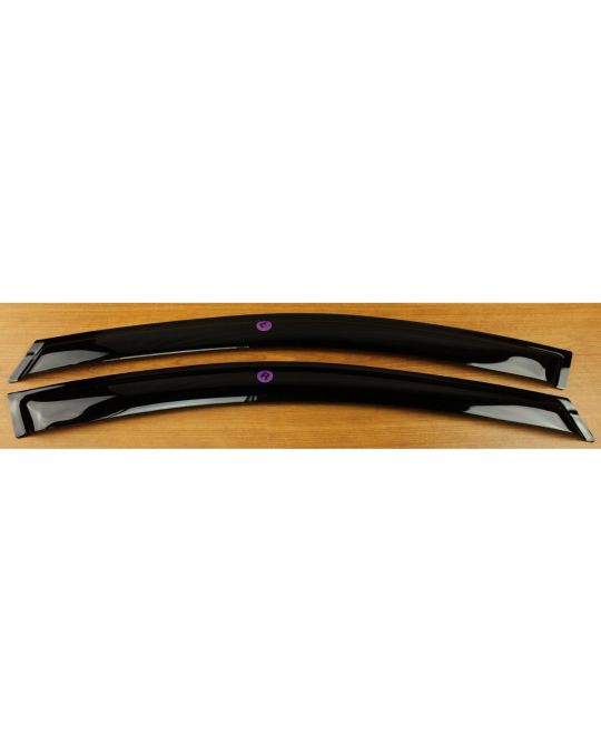 Mopar In-Channel Side Window Air Deflectors Front Pair
