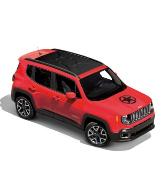 Mopar Hood Decal US Army Star Black