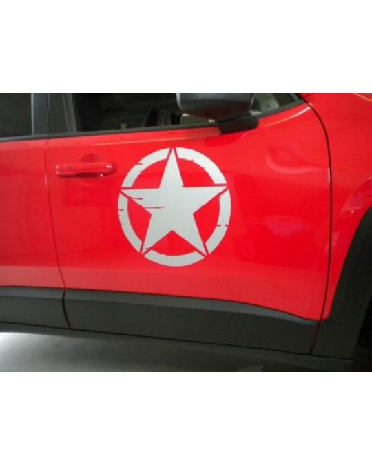 Mopar Bodyside Decal US Army Star White