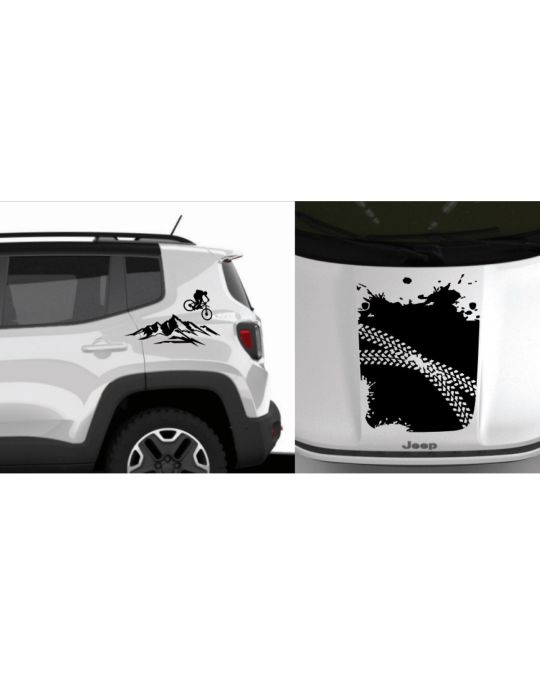 Mopar Graphic Hood & Bodyside Black BMX