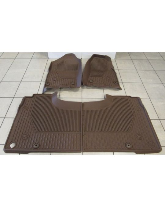 Mopar All-Weather Slush Mats Crew Cab Brown