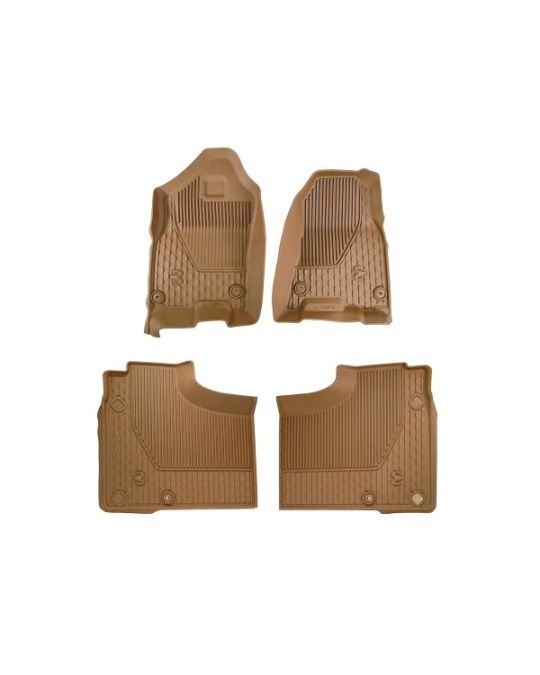 Mopar All-Weather Slush Mats Quad Cab Brown