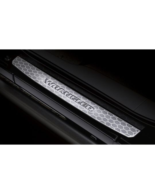 Mopar Door Sill Guards 2 Door Stainless Steel