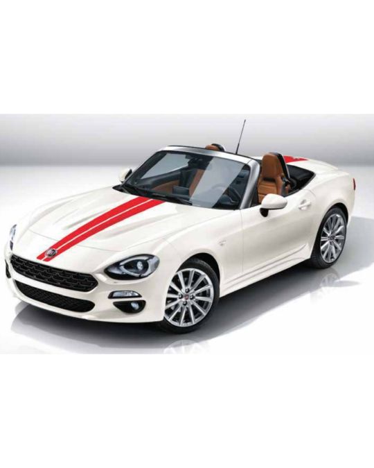 Mopar Decal - Double Rally Stripes - Red