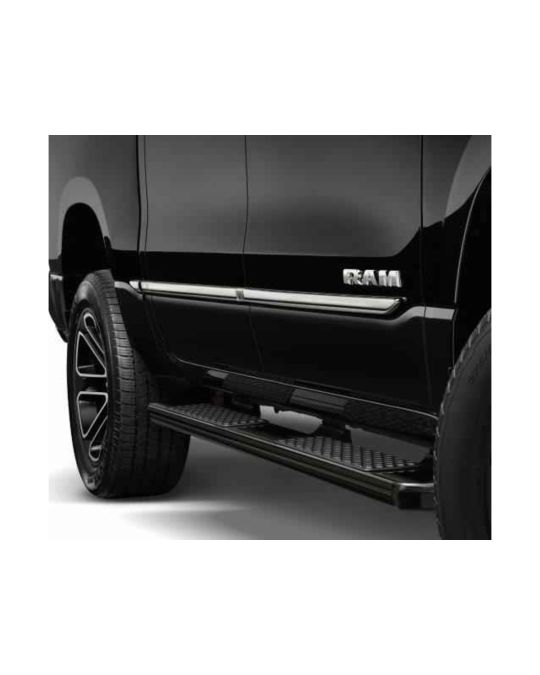 Mopar Chrome Bodyside Moldings - Crew Cab - 6'4" Bed