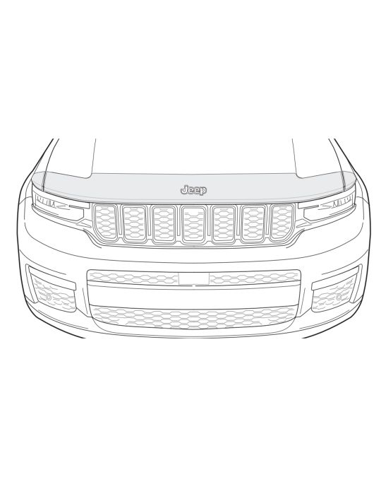 Mopar Paint Protection Film For Hood And Front Fenders Three Row