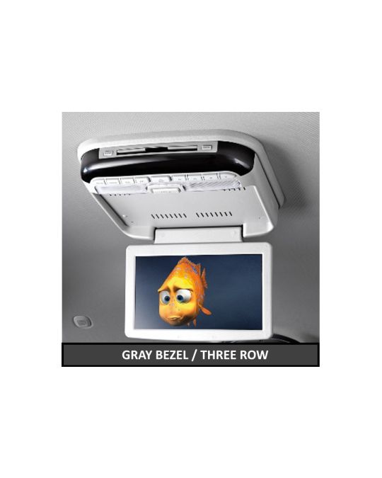 Mopar Rear Seat Entertainment System DVD Player Seal Gray For Three Row