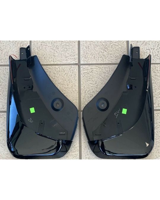 Mopar Molded Splash Guards Kit Of Two Black For Front