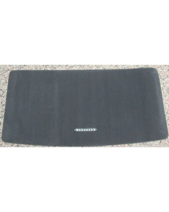 Mopar Carpet Cargo Mat Black With Wagoneer Logo