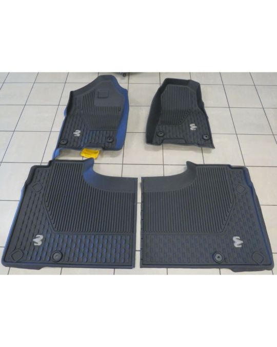 Mopar All-Weather Slush Mats Crew Cab Black