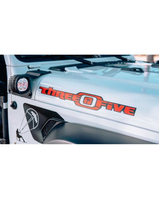 Mopar Graphics Kit - 305 Miami Edition - Punk'n Orange Details