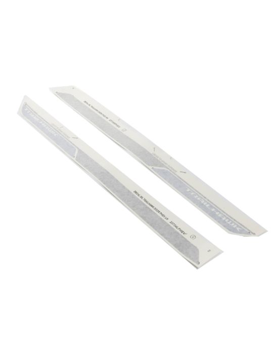 Mopar Trailhawk Bodyside Decal For 4xe Low Gloss Black / Surf Blue