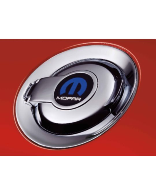 Mopar Fuel Filler Door Mopar Logo