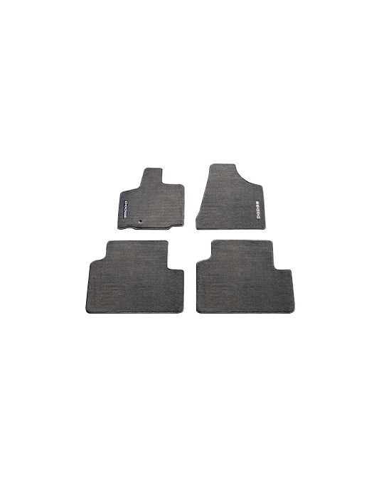 Mopar Floor Mats Carpeted First & Second Row Swivel'n'Go Dark Slate Gray 
