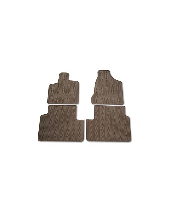 Mopar Rubber Floor Mats Stow N Go Dark Slate Gray