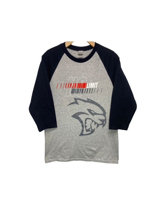 3/4 Sleeve T-Shirt Hellcat No Limit Size Small