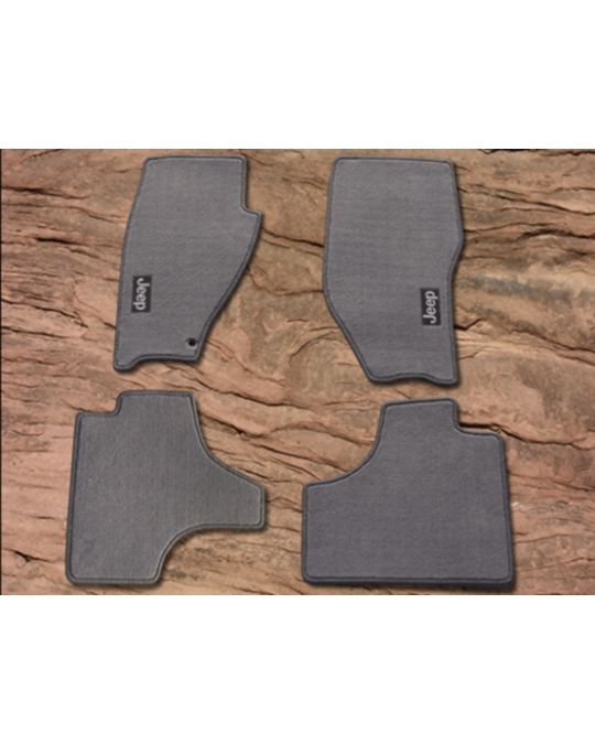 Mopar Floor Mats Carpeted Dark Slate Gray