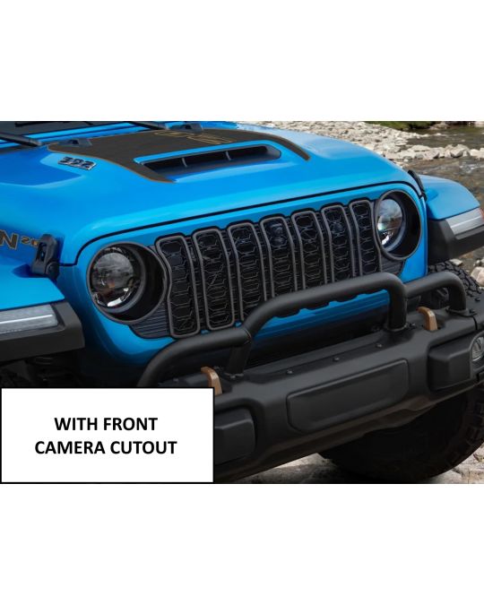 Mopar Rubicon 20th Anniversary Grille With Front Camera Option