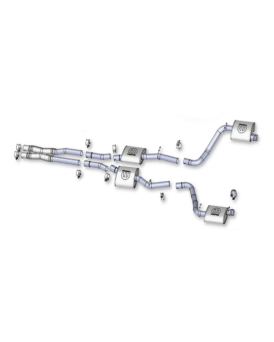 Mopar Performance Cat Back Exhaust Scat Pack