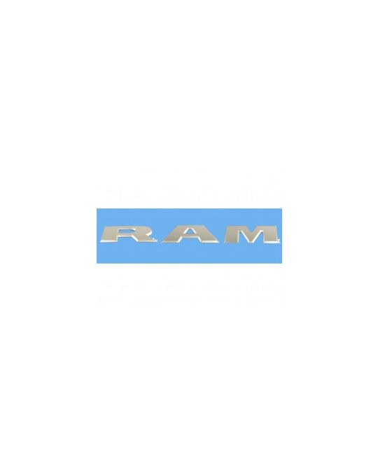 Mopar RAM Tailgate Lettering Bright Silver