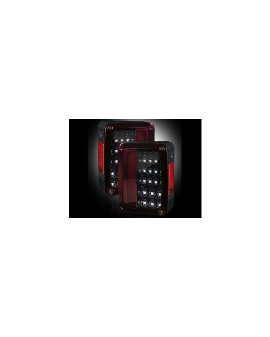 RECON Tail Lights LED Red Smoked Lens