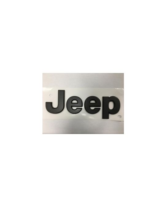 Mopar "Jeep" Fender Emblem Dark Grey