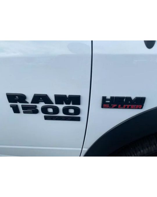 Mopar Emblem - Ram 1500 Classic Badge - Black Right