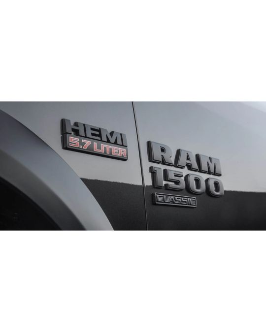 Mopar Emblem - Ram 1500 Classic Badge - Black Left