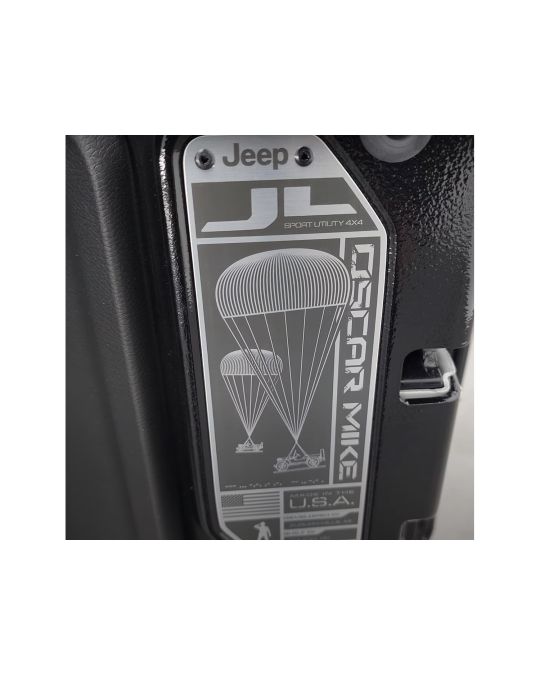 Mopar Tailgate Information Plate Freedom / Oscar Mike Edition