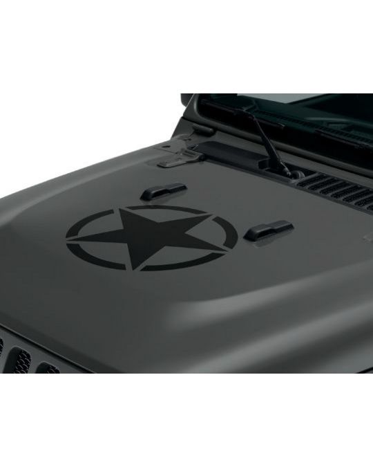 Mopar Freedom Edition Star Decals For Hood And Rear Quarter Panel