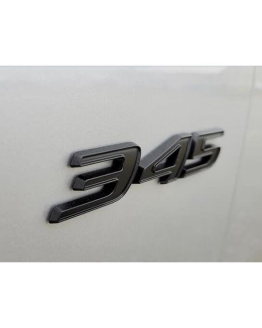 Mopar Black 345 Fender Emblem